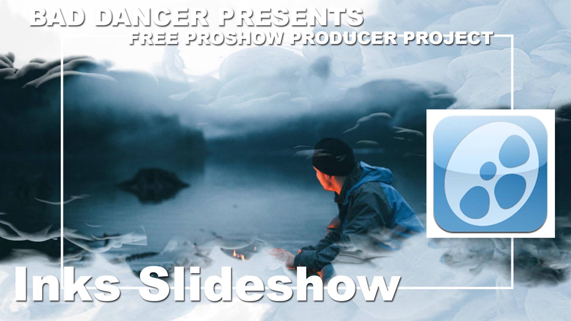 Free Proshow Producer Project-  Inks Slideshow ID 10112021