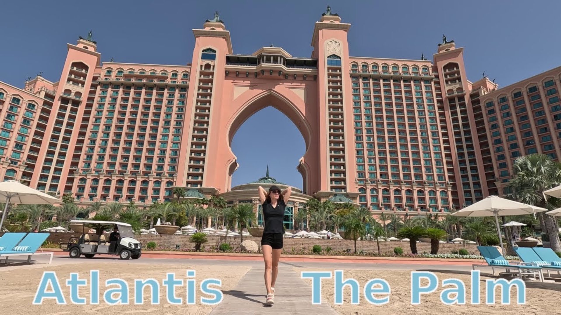 Дубай 2024: роскошь отеля Atlantis, The Palm и аквапарк Aquaventure Waterpark смотреть онлайн