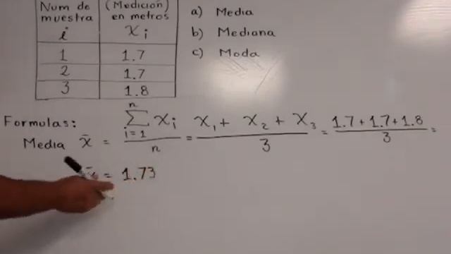 como se calcula la media, mediana y moda de una muestra a mano смотреть онлайн