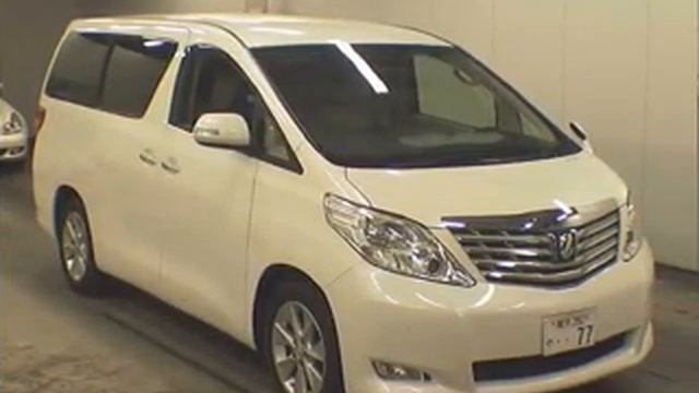2010 TOYOTA ALPHARD 240G ANH20W смотреть онлайн