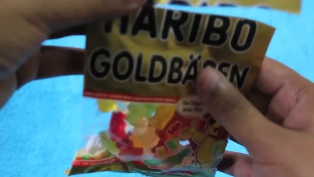 Haribo GoldBaren Gummy Bears смотреть онлайн