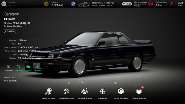 GT7 - Update 1.48 - Buying the Nissan Skyline GTS-R (R31) ´87 | Colors & Price смотреть онлайн