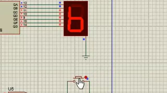 7 Segment Counter Using D Flip Flop смотреть онлайн