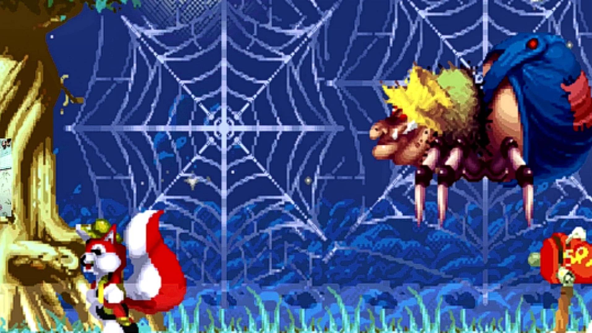 Лес, вода и паук: секреты яркого эпизода в игре Mr. Nutz на GameBoy смотреть онлайн