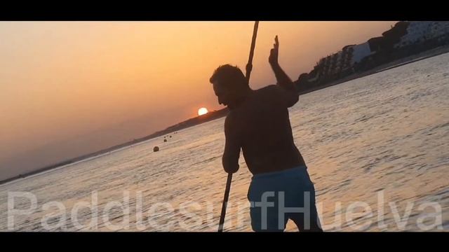 Padddle surf Huelva Sunset смотреть онлайн
