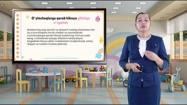 Muxabbat Mirazimova. Mavzu: Bolalarni Rasmlarga Qarab Hikoya Tuzishga O‘rgatish.