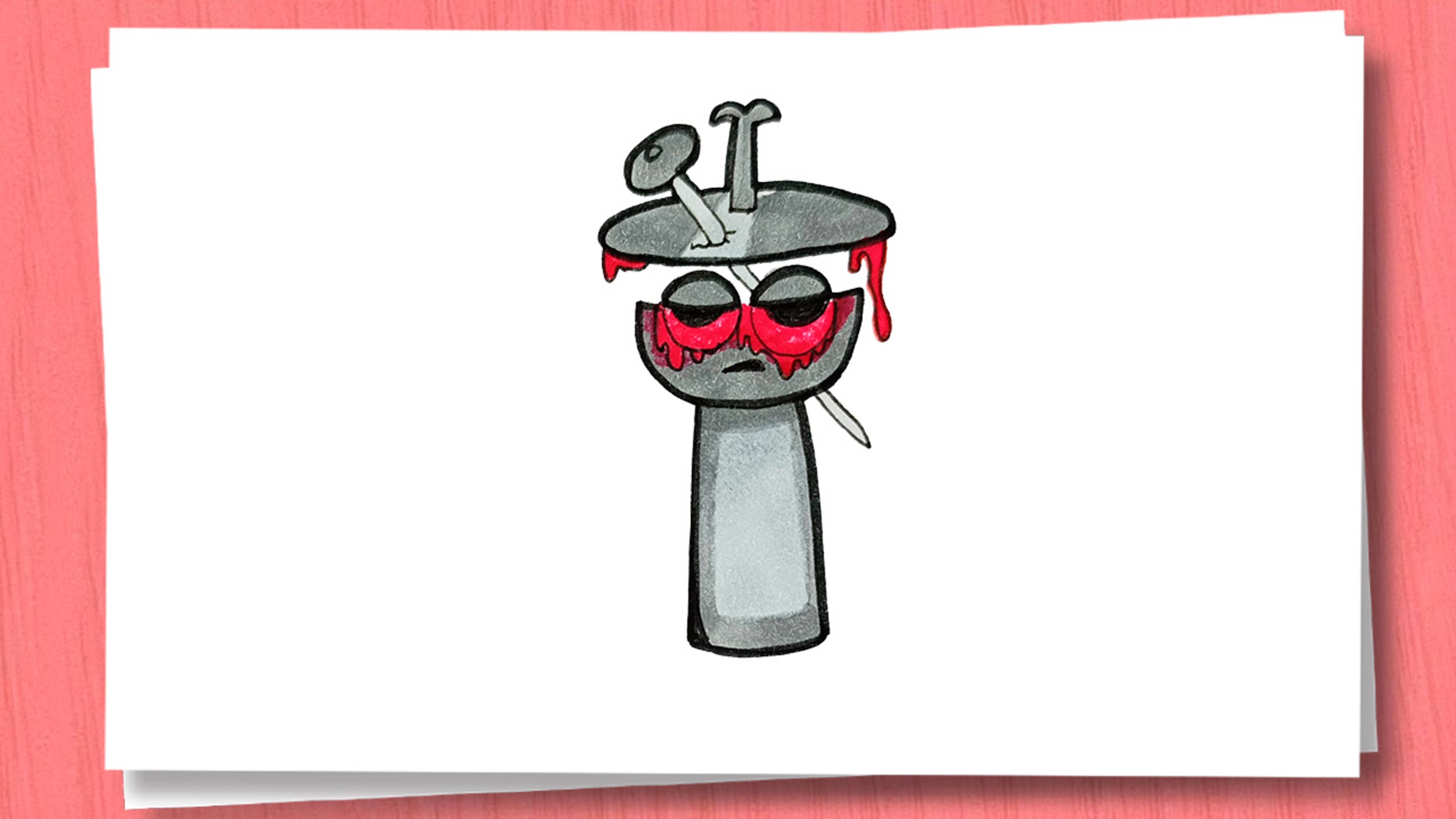 Как нарисовать Спрунки / How to draw Incredibox Sprunki смотреть онлайн