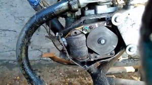 Электронное зажигание на советский мопед Рига Electronic ignition