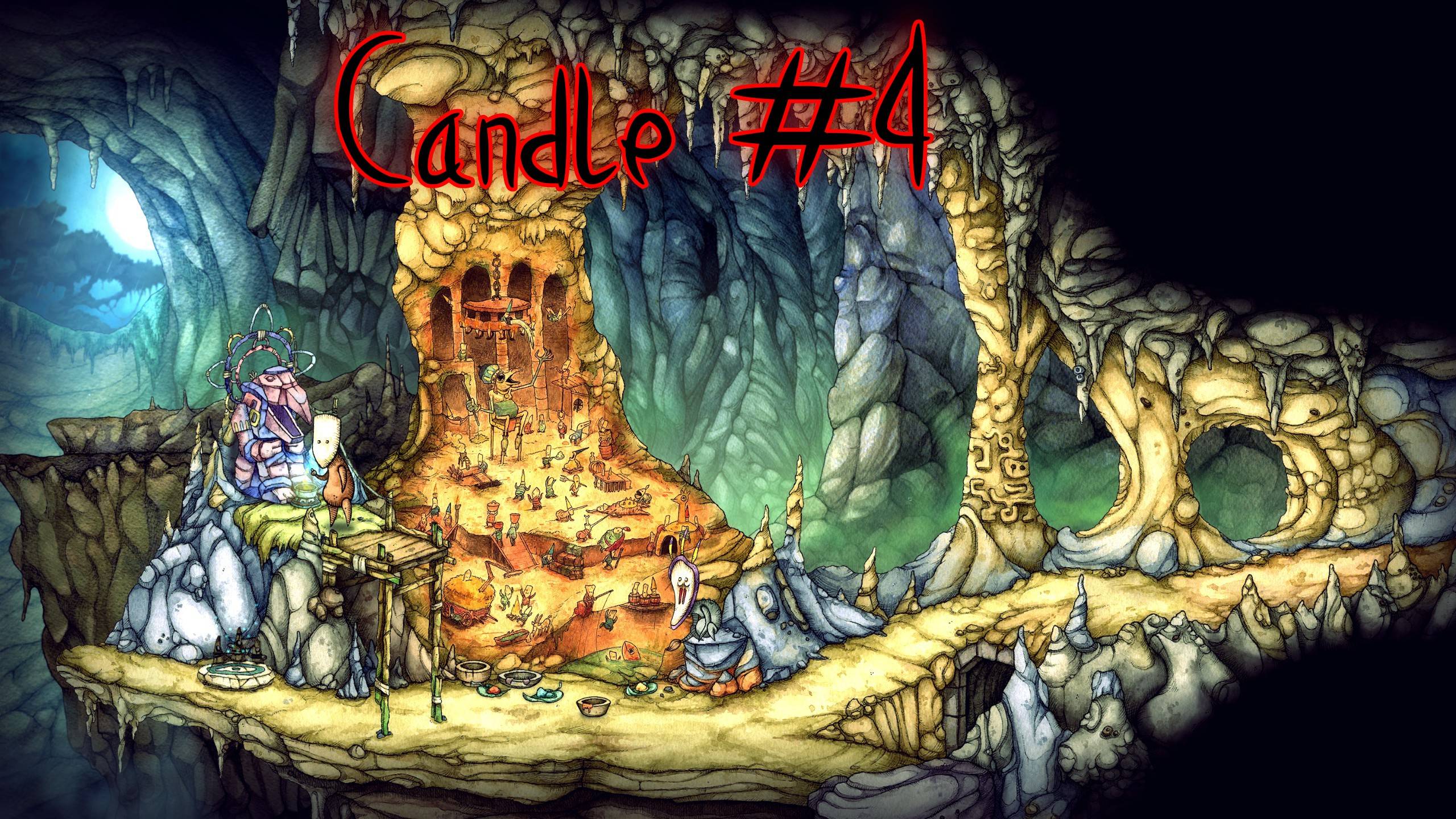 Candle - #4 Синее пламя, барабан, гром (без комментариев)