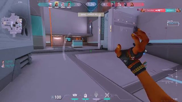 The art of whiff as Raze in Valorant #Raze #whiff смотреть онлайн