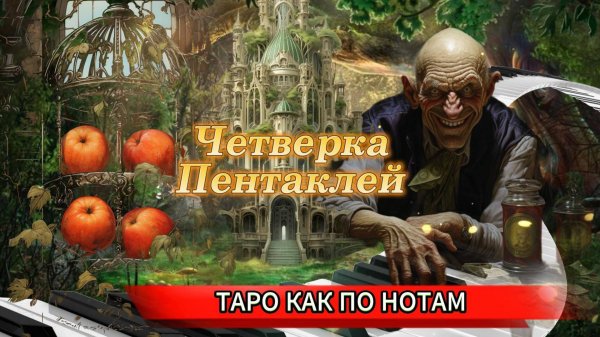 Арканы земли. Четверка пентаклей.