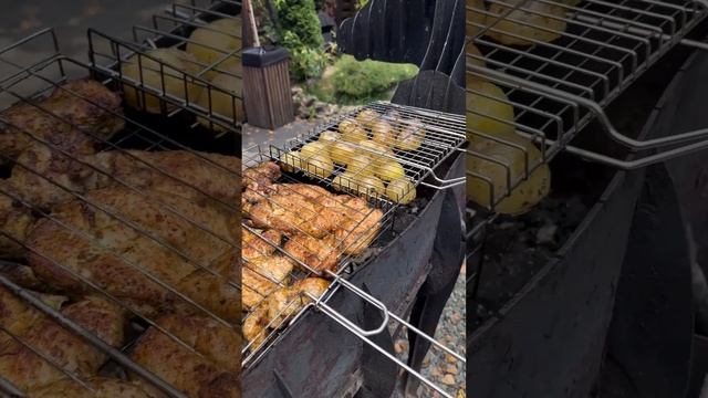 легкий способ приготовить шашлык / шашлык из филе бедра индейки / шашлык из индейки смотреть онлайн
