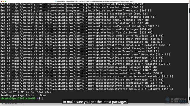 33 - Configure Application Deployment Environment on EC2 Server смотреть онлайн
