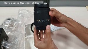 Sigma 18 - 250 mm F3.5-6.3 DC Macro OS HSM unboxing