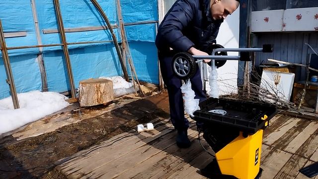 Denzel ECS-2700. Распаковка, сборка и первый запуск.