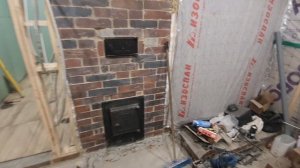 Русская баня в гараже, строим.