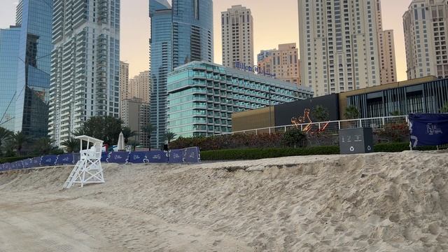 Дубай 🇦🇪 [4К] Пляж JBR 🔥 смотреть онлайн