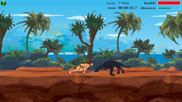 Тарзан и Джейн: Приключенческая игра о прыжковых джунглях смотреть онлайн