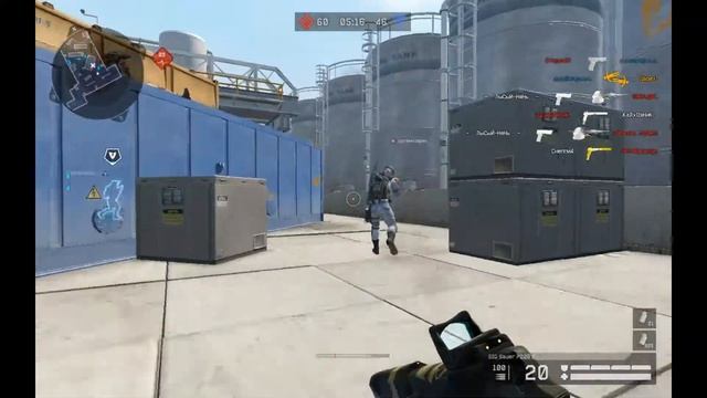 Warface - SIG Sauer P226, негр на нефтебазе смотреть онлайн