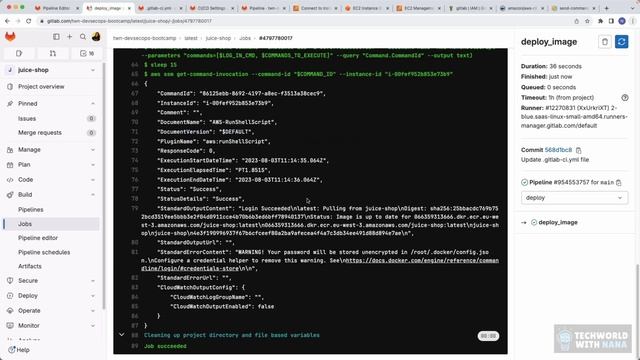 54 - Secure Continuous Deployment to Server using SSM смотреть онлайн