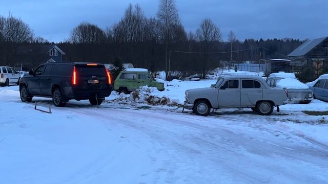 Escalade ESV и Москвич