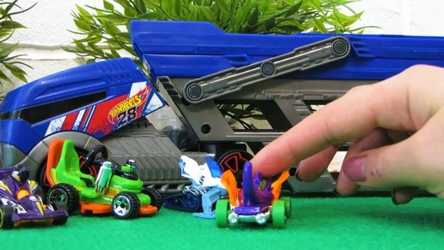 Toys cars for kids - unboxing toys cars Hot Wheels - Video For Kids смотреть онлайн