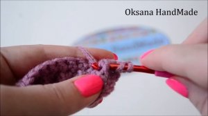 Повязка на голову крючком. crochet headband