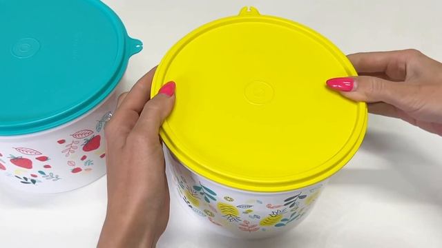Клубника и Ананас. Герметичные Емкости Tupperware 2.4 л смотреть онлайн