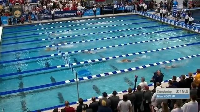 Men's 400 Individual Medley | 2023 NCAA swimming championships смотреть онлайн