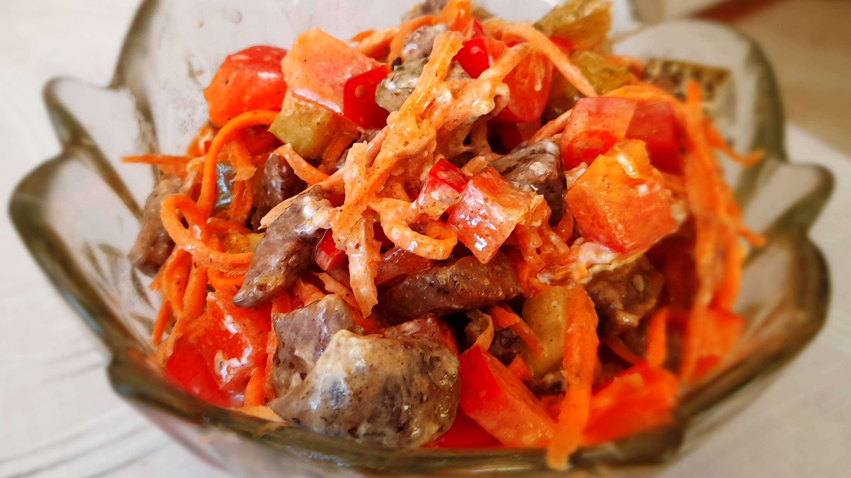 Праздничный салат "Под водочку" смотреть онлайн