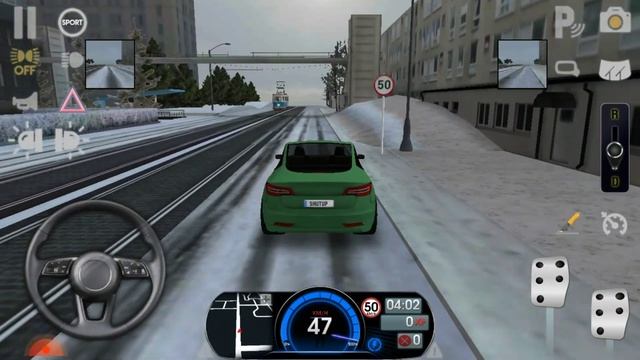 Driving school simulator 20| Tesla model X|Mascow Russia|Gameplay... смотреть онлайн
