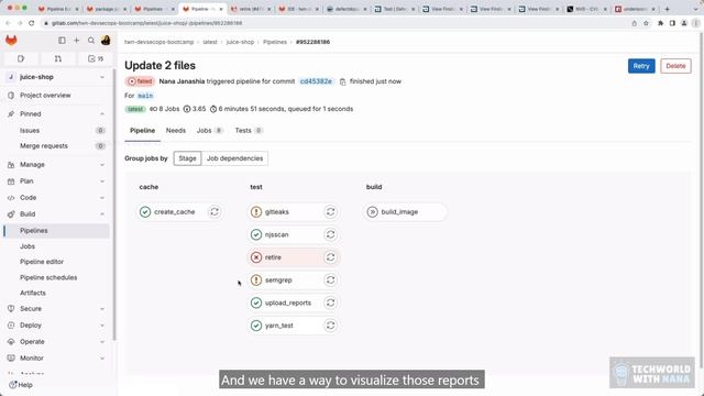 29 - Overview of Static Security Scans in CI Pipeline смотреть онлайн