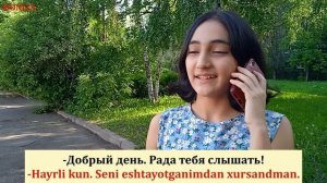 RUS TILIDA DIALOGLAR 1 || РУС ТИЛИДА ДИАЛОГЛАР 1
