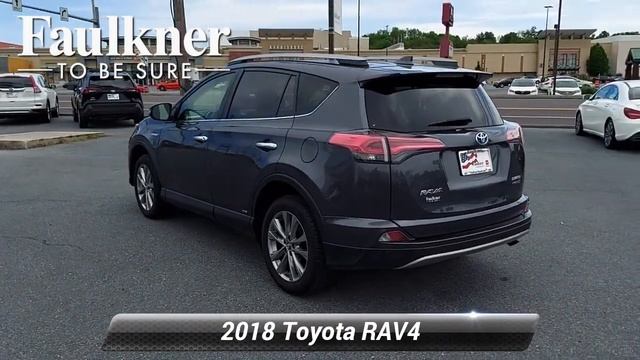 Certified 2018 Toyota RAV4 Hybrid Limited, Harrisburg, PA JD162963 смотреть онлайн