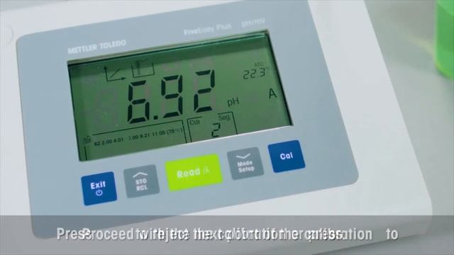 Calibration pH meter смотреть онлайн