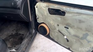 Замена штатных динамиков в Chevrolet aveo t250 на  DL piranha 165