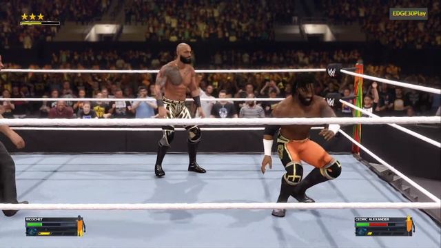 WWE2K24 Ricochet vs Cedric Alexander смотреть онлайн