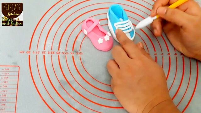 Baby Shower Cakes design ideas pink or blue for boy or girl |Gender Reveal Cake | fondant shoes смотреть онлайн