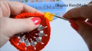 Подставки крючком. Мандала. Мастер класс. Crochet potholder