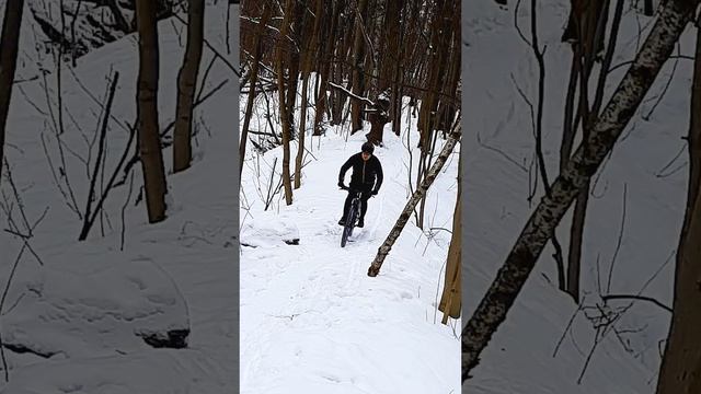 На велосипеде в лесу! # Short