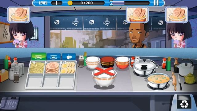 Ramen House Gameplay #1 | All level game ios/android full play смотреть онлайн