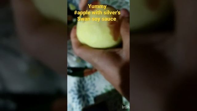 Apple with Silvers Swan soy sauce #youtubeshorts #apple смотреть онлайн