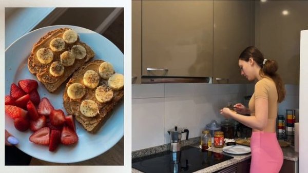 4 простых и полезных завтраков как в пинтерест | пп рецепт (healthy breakfast ideas, Pinterest)