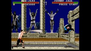 Mortal Kombat [Sega MegaDrive] All Endings