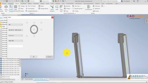 #117 Autodesk Inventor 2020. Создание стальных конструкций