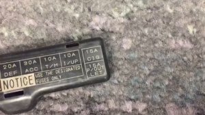 тойота эстима предохранитель прикуривателя