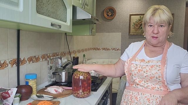 Мотивация на готовку. Рассольник. Мясо в подливке с овощами. смотреть онлайн