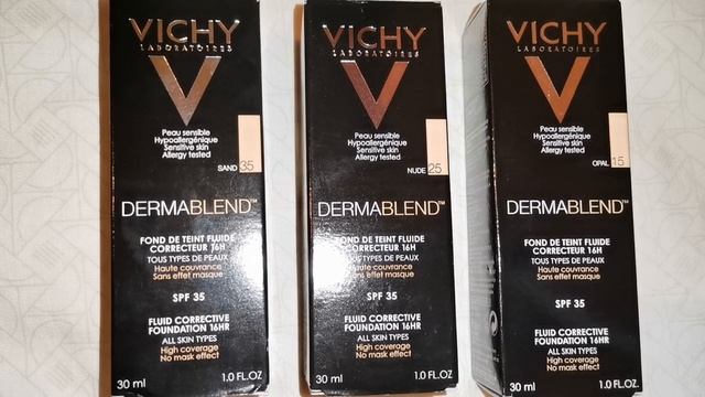 Vichy Dermablend Fluid   أحسن كريم أساس