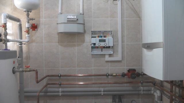 Монтаж  автоматики котельной CalorMATIC 630 от   Vaillant