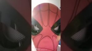 Обзор на маску человека паука!